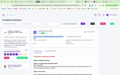 Field Job Profile Work final meet