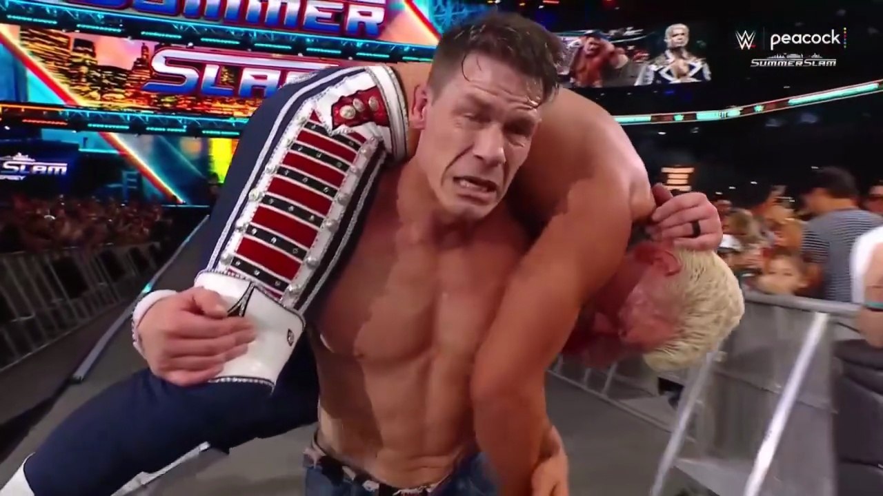 WWE SummerSlam _ Sunday Aug 03, 2025 - John Cena Vs Cody Rhodes _ Street Fight Match  - WWE Unidsputed Championship Match