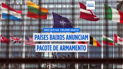 Países Baixos anunciam pacote de armas para a Ucrânia no âmbito da nova iniciativa Trump-NATO