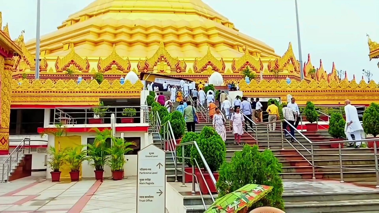Visit to the Global Vipassana PAGODA India | Must Do in Mumbai | Gorai | Borivali west  | Hindi