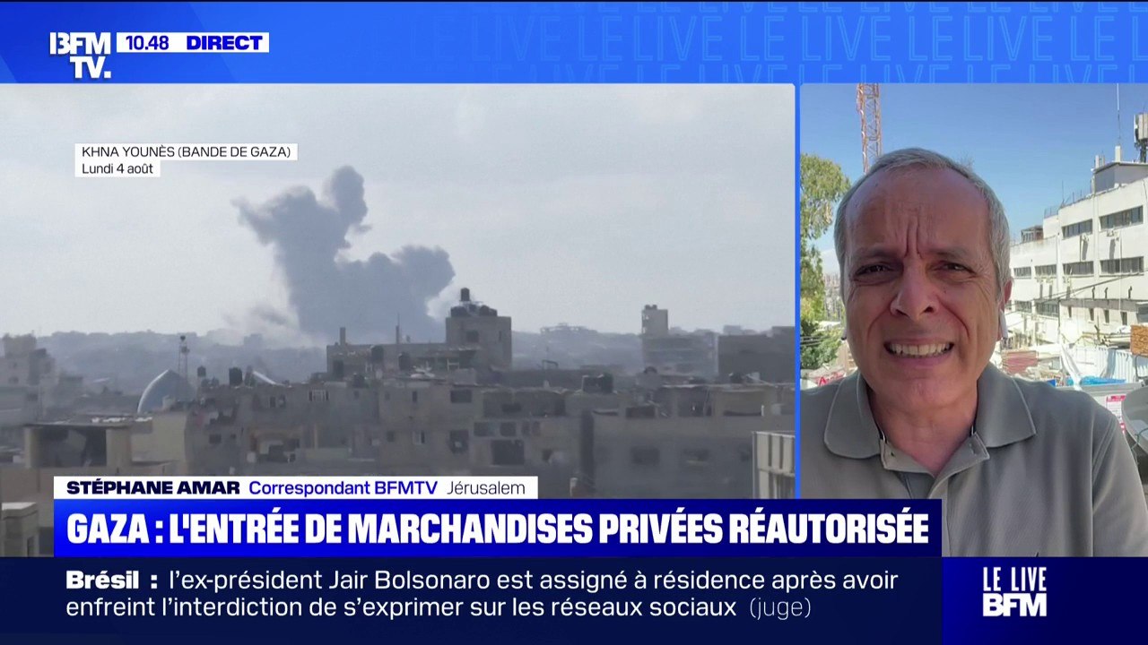 Gaza: Israël réautorise l'entrée partielle des marchandises privées