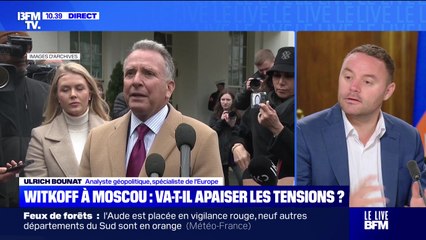 Witkoff à Moscou : va-t-il apaiser les tensions ? - 05/08