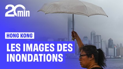 Hong Kong connaît le plus haut cumul quotidien de pluies pour un mois d’août depuis 1884