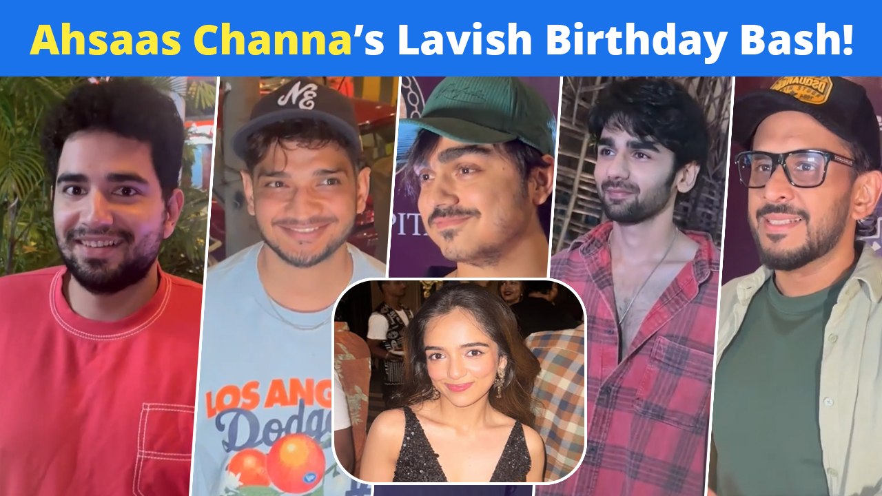 Samay Raina, Munawar Faruqui, Aman Gupta & Others Celebrate Ahsaas Channa's Birthday!
