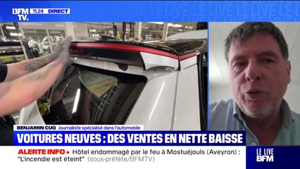 "C'est une catastrophe": les ventes de voitures neuves dévissent en France