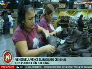 Vicepresidenta Rodríguez visitó la fabrica de Calzados Discovery en pro del impulso productivo