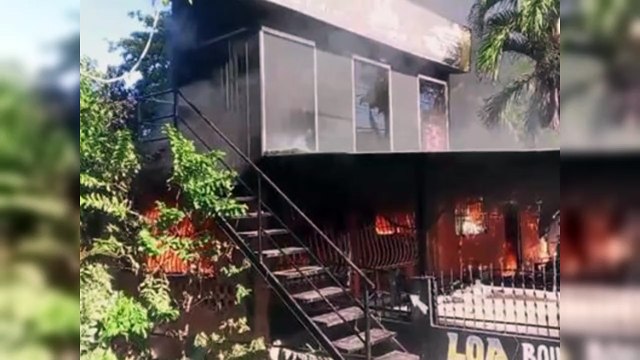 Incendio en Puerto Plata deja una muerta y dos viviendas calcinadas