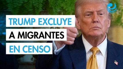 Trump ordena un nuevo censo que excluya a los migrantes en situación irregular