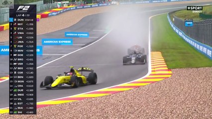 F2 2025_Manche 9_Circuit de Spa-Francorchamps(Belgique)_Course principale (en français - Canal+ Sport - France) [RaceFan96]