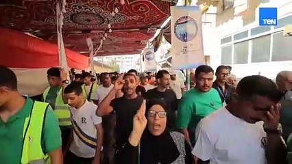 تحيا مصر.. مسيرة حاشدة لحث المواطنين للإدلاء بأصواتهم بالانتخابات في بورسعيد
