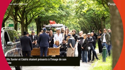 Richard Anthony : Ses fils Xavier et Cédric réunis et dignes pour le dernier voyage de leur mère Sabine