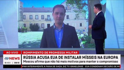 Rússia acusa EUA de instalar mísseis na Europa