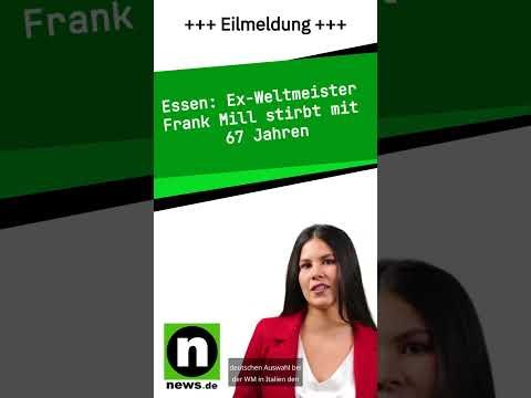 Ex-Weltmeister Frank Mill stirbt mit 67 Jahren