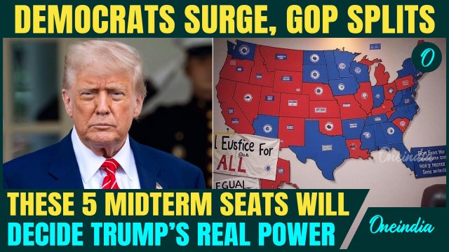 2026 Senate Showdown: 5 Senate Seats Will Decide Trump's Powers |Democrats Plot 2026 Senate Takeover