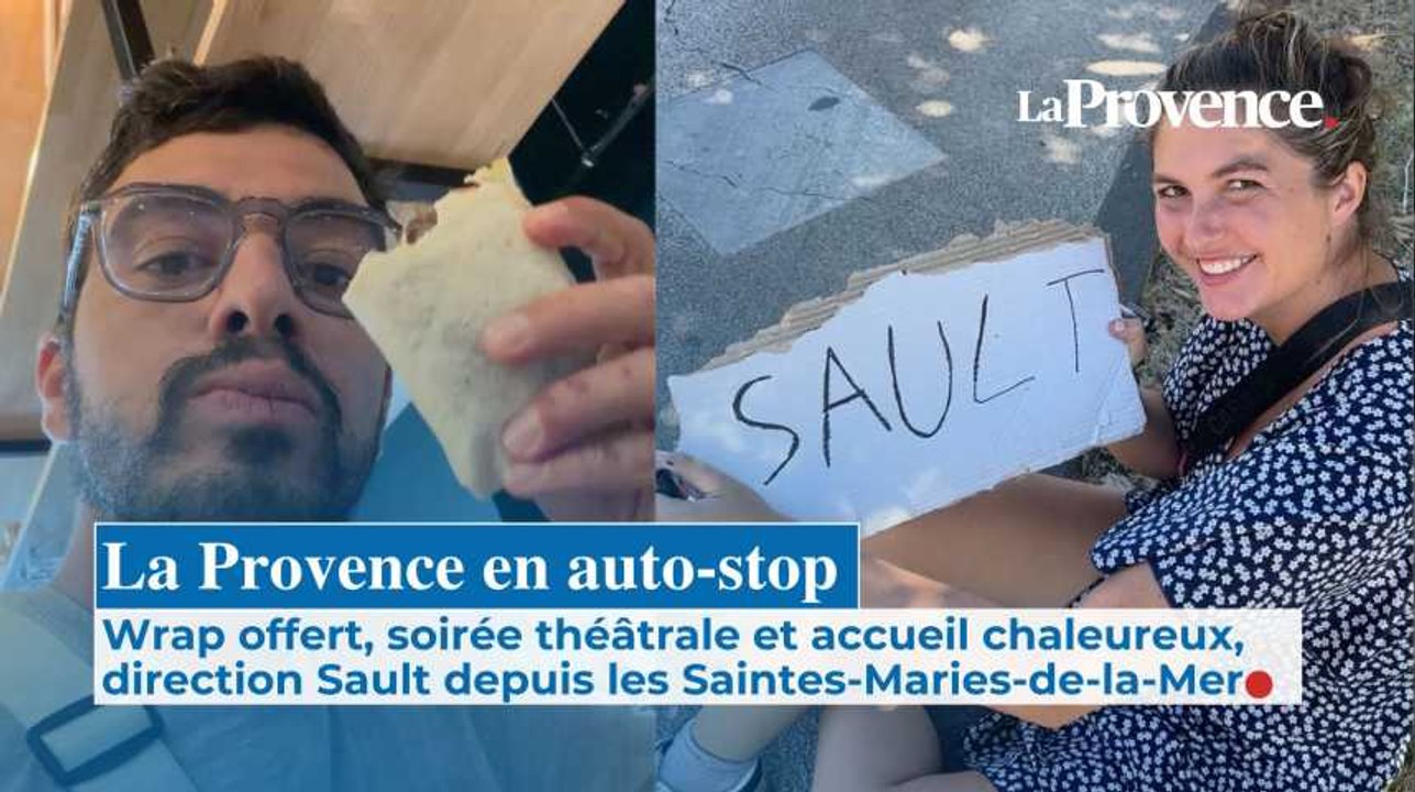 Repas offert, glace à la lavande et théâtre : la Provence en auto-stop, des Saintes-Maries-de-la-Mer à Sault