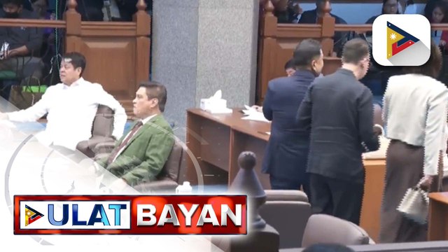 Mga senador, nakatakdang talakayin bukas ang magiging hakbang sa hatol ng SC hinggil sa impeachment complaint vs. Vice President Sara Duterte | ulat ni Daniel Manalastas