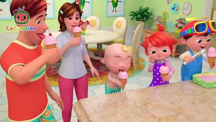 Yummy Ice Cream Song! + Popsicle Color Song! _ CoComelon Nursery Rhymes & Kids Songs