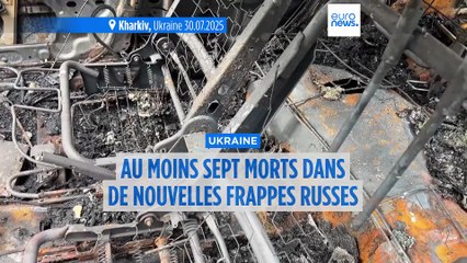 Au moins 7 morts dans des frappes russes sur les régions de Kharkiv et de Zaporijjia