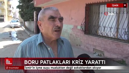 İzmir’in içme suyu musluktan değil sokaklardan akıyor