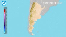 Entre el miércoles 6 y el viernes 8 habrá un refuerzo de aire frío con lluvias aisladas sobre Argentina, según Meteored