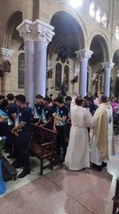 Priest's Holy Water Swab Accidentally Hits Student During Graduation Mass