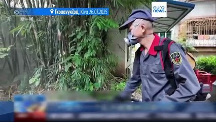 Η Κίνα καταγράφει χιλιάδες κρούσματα της λοίμωξης τσικουνγκούνια, που μεταδίδεται από κουνούπια