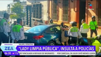 Funcionaria amenaza con disparar a policías de tránsito de Veracruz | Noticias con Francisco Zea