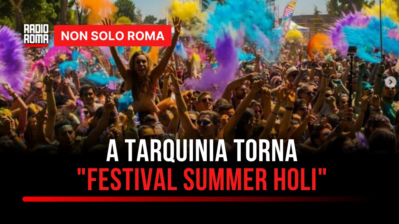 A Tarquinia torna "Festival Summer Holi", appuntamento al 10 Agosto 2025