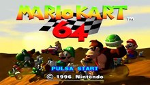 MARIOKART 64 EN ESPAÑOL CON TEXTURAS HD COPA ESTRELLA. EXTRA.