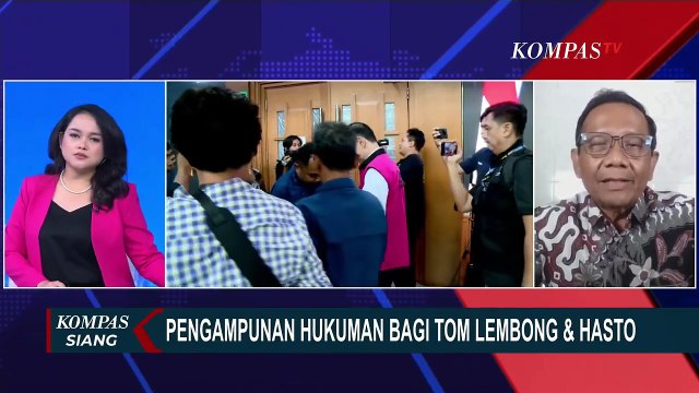 [FULL] Mahfud MD Bicara Blak-blakan soal Amnesti Hasto dan Abolisi Lembong | KOMPAS SIANG