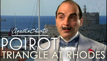 Poirot. Triangle at Rhodes (1989) David Suchet in Agatha Christie’s Mystery Crime Drama S1 E6