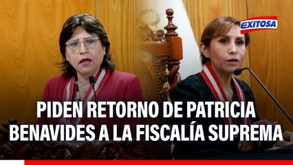 Patricia Benavides solicita horario para retomar el cargo de fiscal suprema