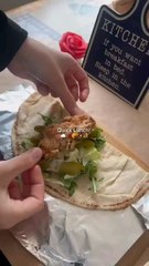 Yummiest Spicy Chicken Wraps#cooking #food #fyp #asmr #recipe