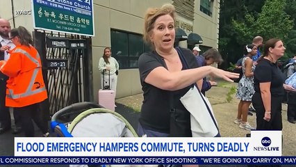 Torrential rain floods New York City streets; 1 dead in Maryland after being trapped in storm drain