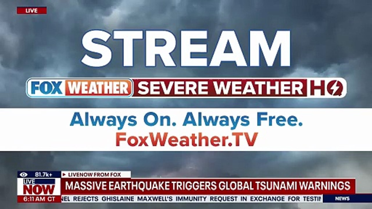 Tsunami waves impacting US shores  _ LiveNOW from FOX
