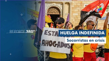 Socorristas españoles alzan la voz para reclamar mejoras salariales