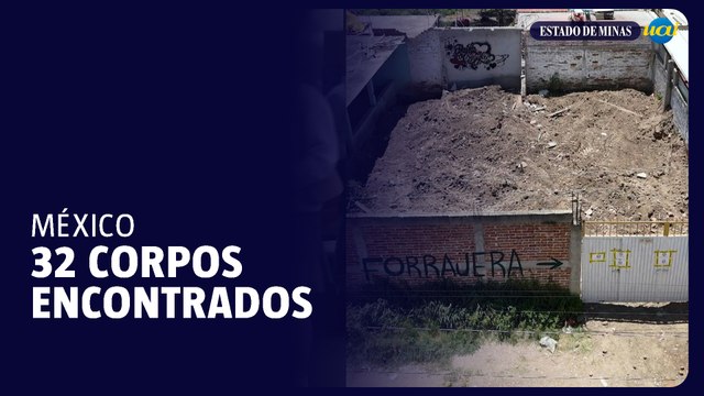 Restos mortais encontrados no México correspondem a 32 corpos