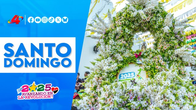 🎉 Familias acompañan con devoción la salida de Santo Domingo de Guzmán 🙏