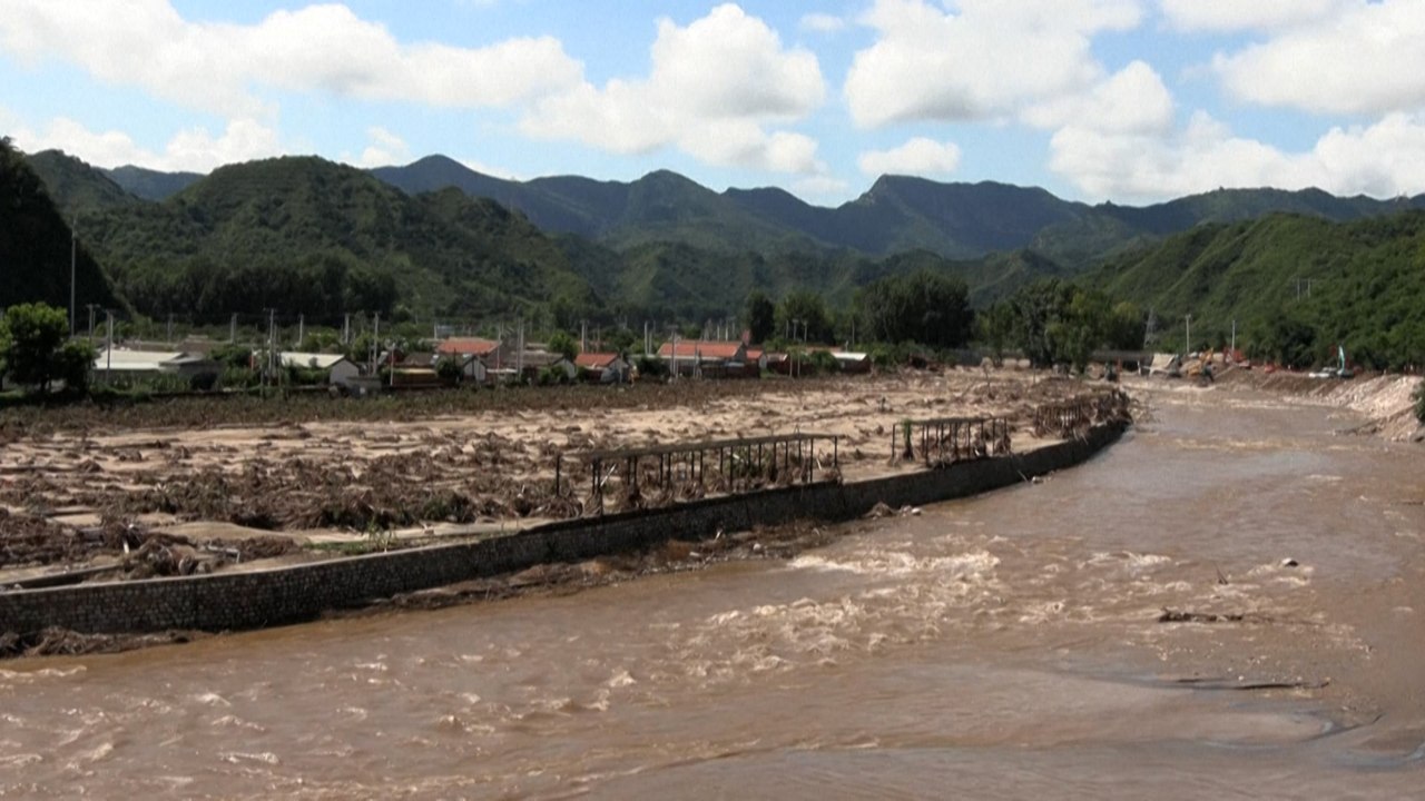 Inondations en Chine : de gros dégâts dans la région de Pékin