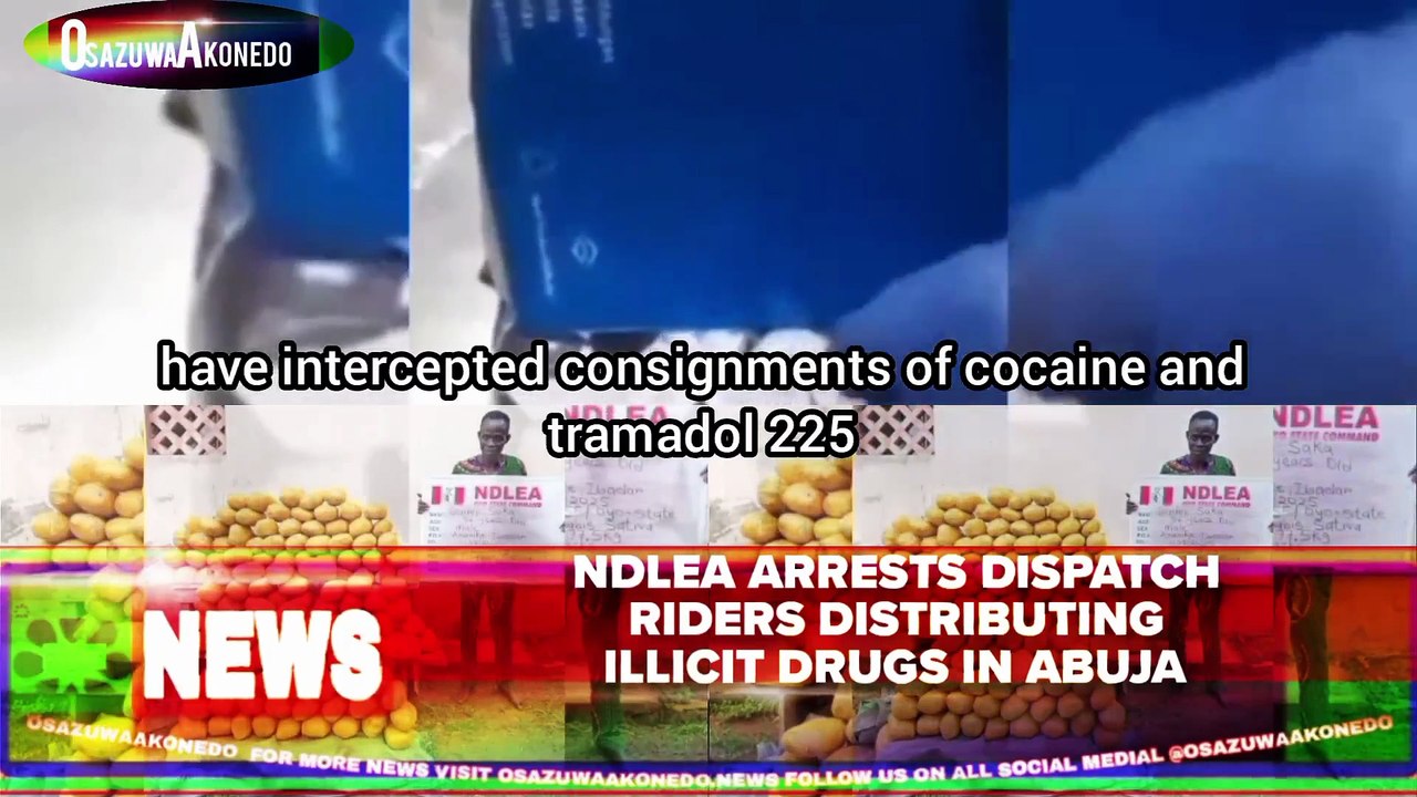 NDLEA Arrests Dispatch Riders Distributing Illicit Drugs In Abuja