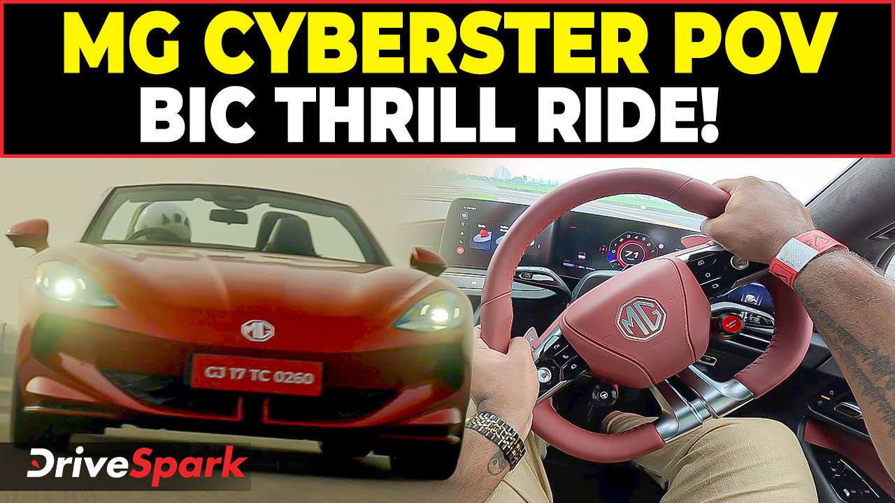 MG Cyberster POV Lap at BIC | Electric Roadster Track Experience!