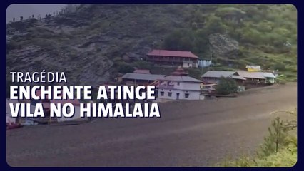 Deslizamento de terra no Himalaia destrói casas e deixa quatro mortos