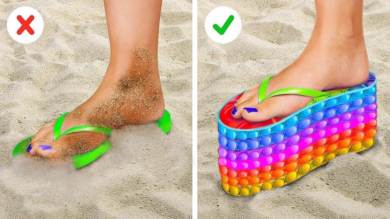 AMAZING VACATION HACKS AND DIY TRAVEL TIPS || Rich VS Broke Holidays by 123 GO! CHALLENGE