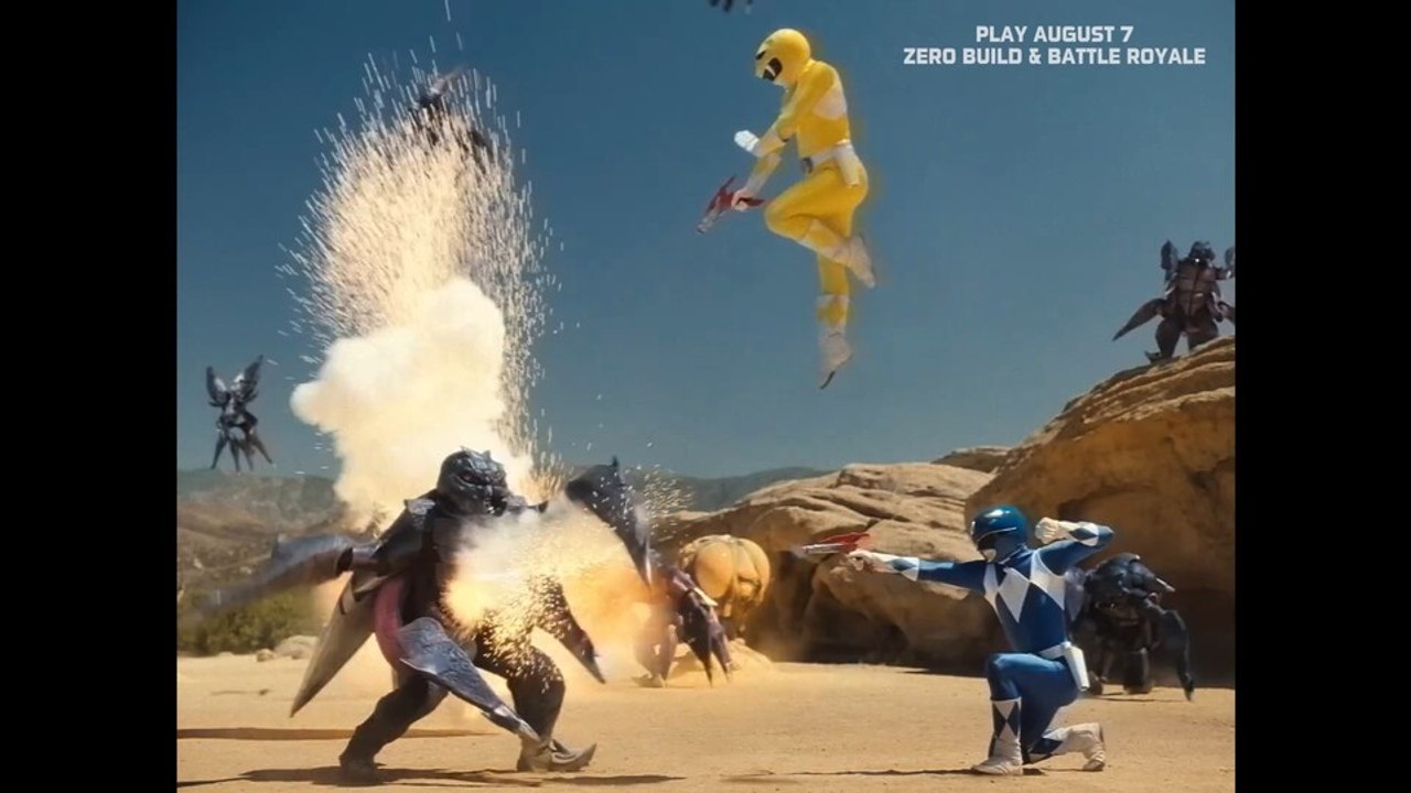 Fortnite-Trailer leitet die neue Season mit den Power Rangers ein und es sind die besten 30 Sekunden mit den Rangers, die wir seit den 90ern hatten