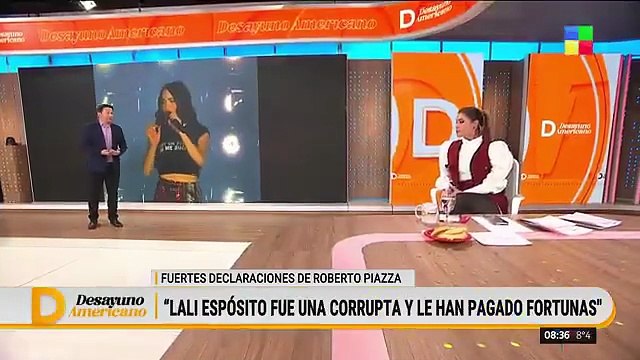 Roberto Piazza apuntó contra Lali Espósito