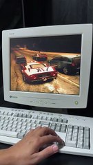 Vintage Gateway Pentium III Desktop Computer 2000 - Need for Speed