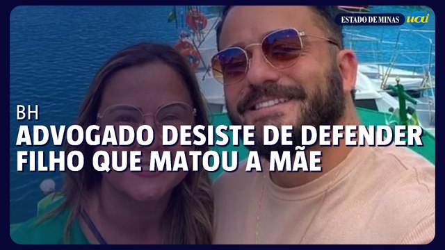 Advogado diz que não vai mais defender filho preso por matar a mãe em BH