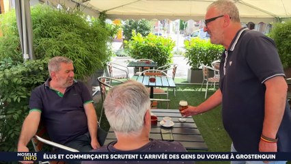 Quel est l’impact de la venue des gens du voyage à Grostenquin sur les commerçants ?