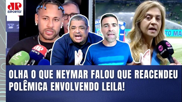 A Leila Pereira VAI FICAR LOUCA com ISSO que o Neymar FALOU! Ele DISPAROU que... OLHA a POLÊMICA!