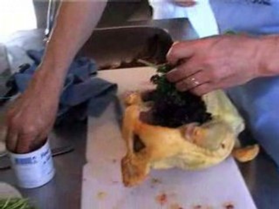 Recette Chapon au four